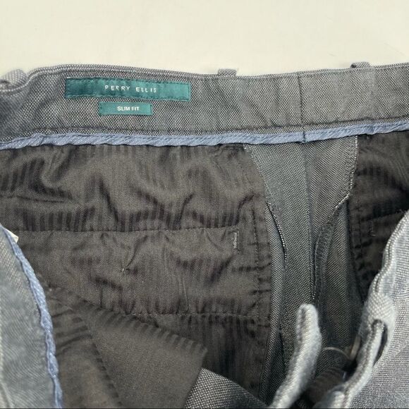 Perry Ellis Men's Slim Fit Pants Sz 30x30 - Picture 8 of 11